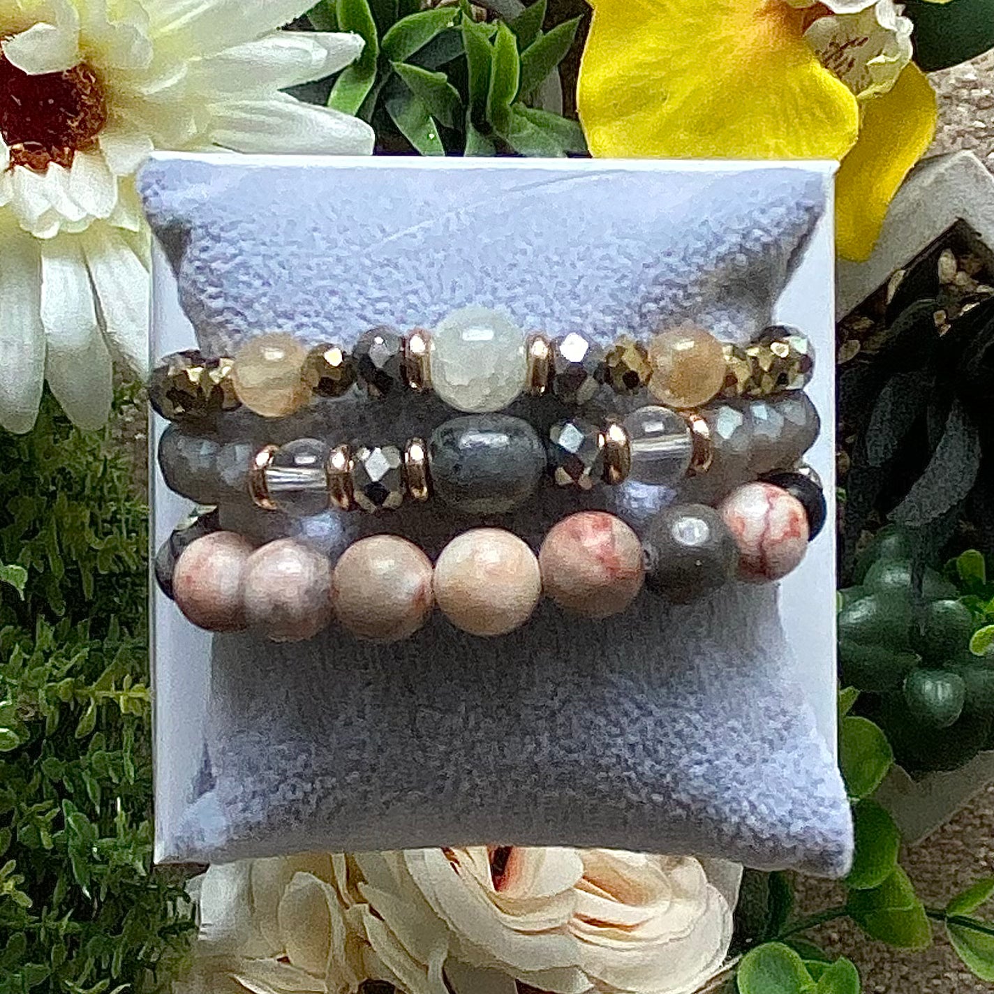 BRACELETS | granite rose