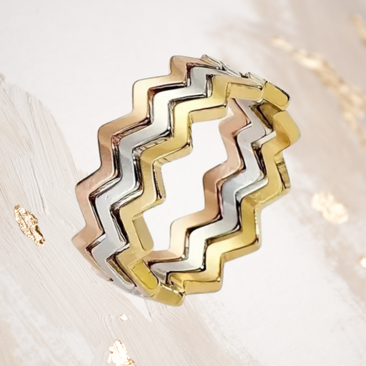 RINGS | zig zag