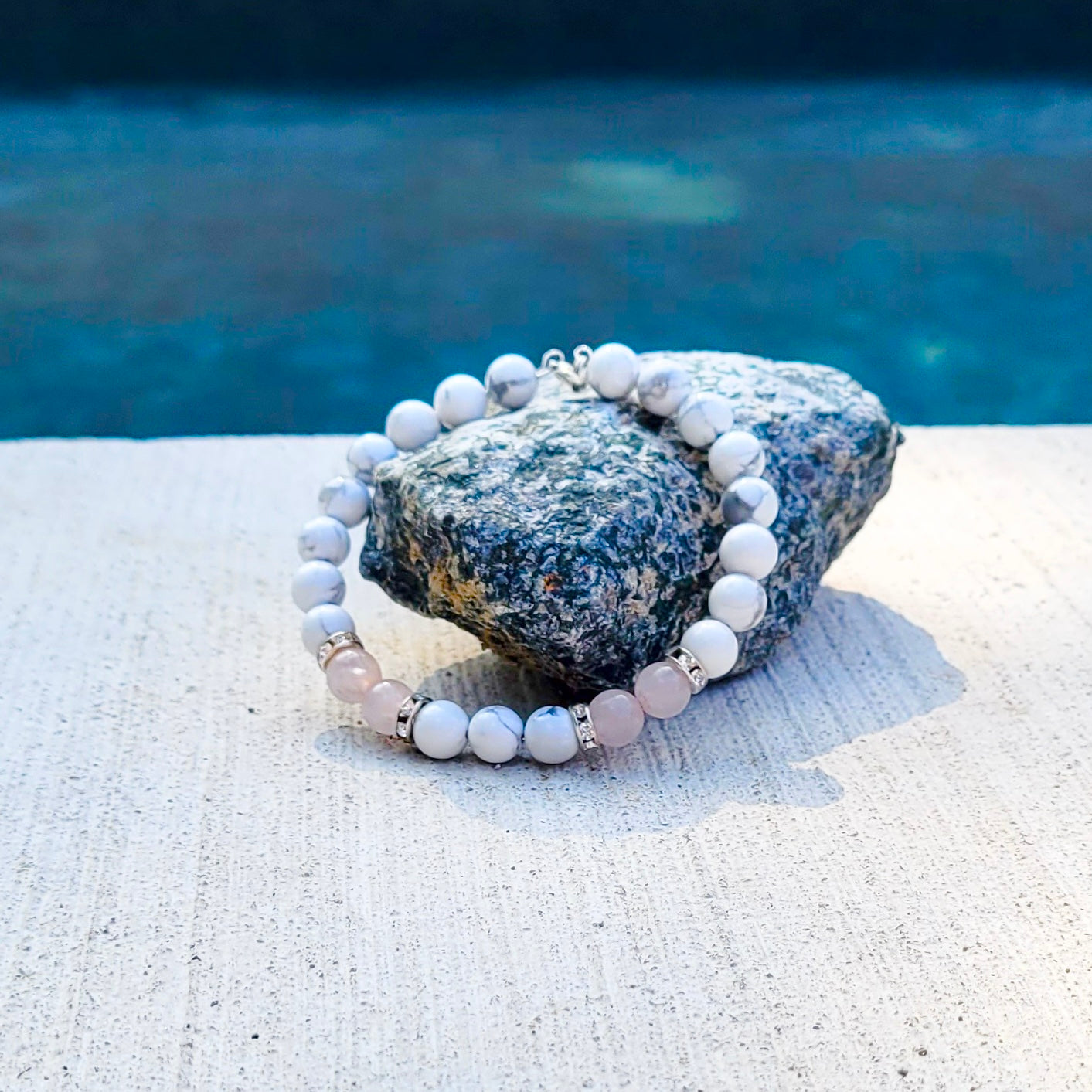 BRACELETS | marble rose