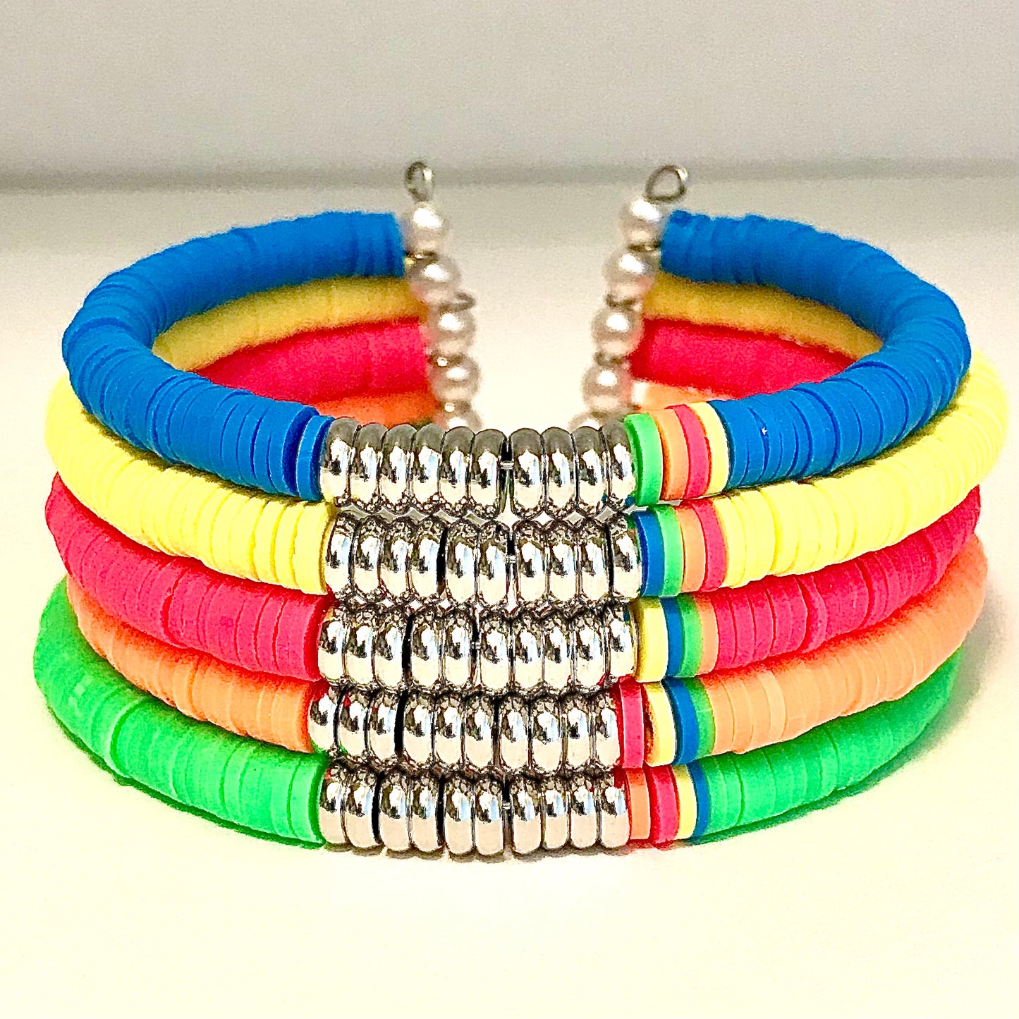 BRACELETS | neon stack