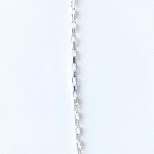 chain, Rectangle Links | silver