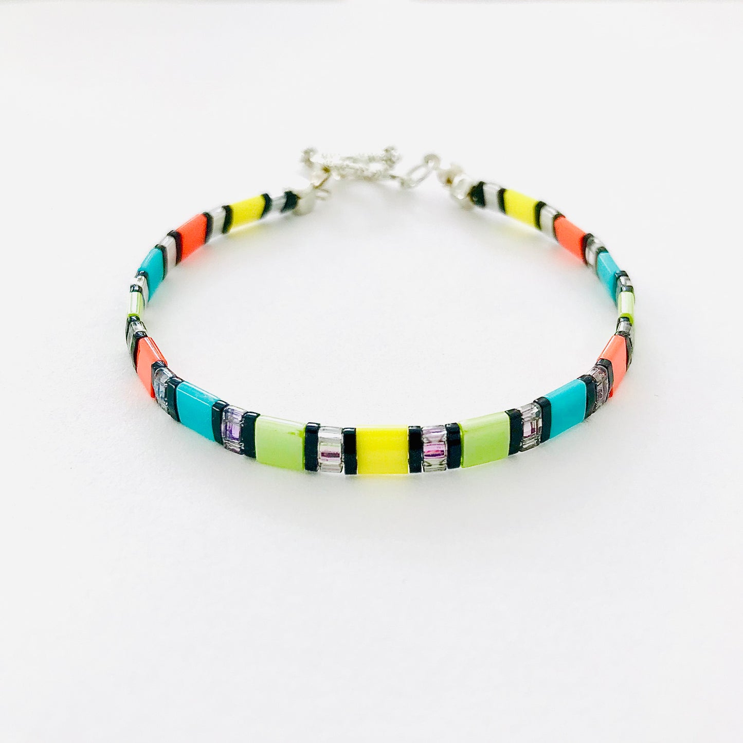 BRACELETS | tila, colourful caterpillar